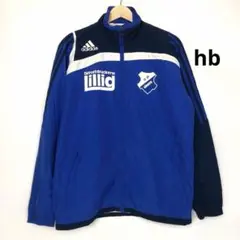 adidas アディダス ナイロンジャケット トラックトップ ブルー