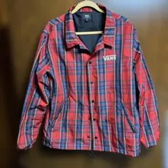 チェックナイロンジャケット