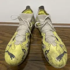 Puma future 27.0cm イエロー/グレー