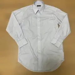形態安定　ストライプ 長袖ワイシャツ　40-80