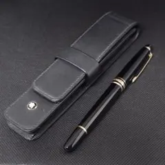 S.T. Dupont 万年筆 14K M ネイビー ラッカー 純正ケース付 - メルカリ