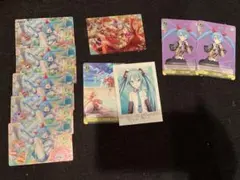 プロセカ　初音ミク　ウエハース　ぱしゃこれ まとめ売り　ワンダショ