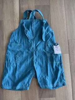 青色オーバーオール 90サイズ