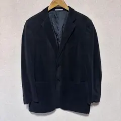 テーラードジャケット ブラック L 起毛素材 YUKI TORII HOMME