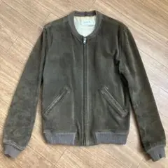 A.P.C.×Louis Ｗレザーブルゾンヤギ革ジャケットアーペーセーma1 A.P.C.×Louis Wレザーブルゾンヤギ革ジャケットアーペーセーma1