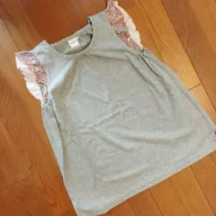 SHIPS フリル付きノースリーブ 150　未使用