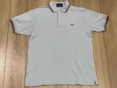 フレッドペリー ポロシャツ ライトグレー　鹿子　カノコ　春夏　FREDPERRY