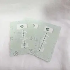 スタバ スターバックス ドリンクチケット 3枚