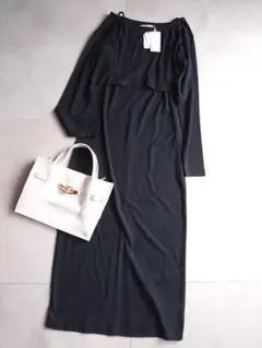 未使用ap retro2点セットリブワンピース