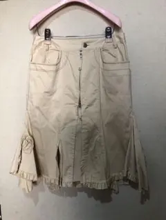 Otto/オットー　花モチーフ＆フリル デザイン変えれる　大人可愛いスカートのサムネイル