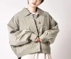 レトロガール　裏キルトコーデBIG ジャケット　キルティングジャケット