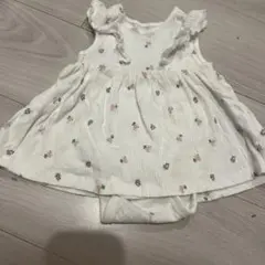 H&M オーガニックコットン ワンピース 2M