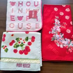 PINK HOUSE ハンカチ 3枚セットのサムネイル