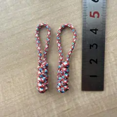 再販|【ハンドメイド】ジッパータブ#187（パラコード2mm）