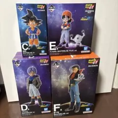 ドラゴンボールGT Ｅ賞Ｆ賞セット 24時間以内発送】一番くじ ドラゴンボールGT C・D・E・F賞セット