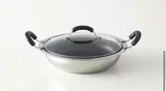 新品未使用マイヤーホットポットプロ26cm 新築祝い結婚祝いお料理好きの方にお鍋 マイヤー ホットポット 26cm ステンレス製 土鍋風 両手鍋 IH対応