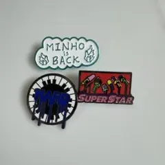 SHINee ペンミ　ピンバッジ  テミン  キー　オニュ   ミノ　ジョン SHINee ペンミ ピンバッジ テミン キー オニュ ミノ ジョン