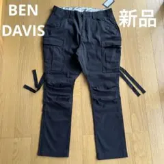 【新品】ベンデイビス HEY GIRL CARGO カーゴパンツ 黒 30日本製のサムネイル