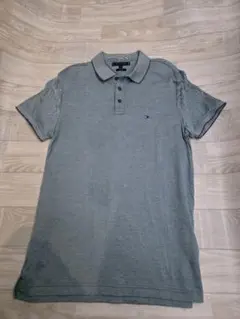 TOMMY HILFIGER ストライプ ポロシャツ
