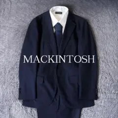 美品 3ピース マッキントッシュ トロッター スーツ バーズアイ