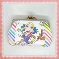 ハンドメイド がま口ポーチ ロラライハリス ブロッサム - メルカリ