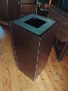ダストボックス　ゴミ箱　業務用　大型　アイアン　ウッド