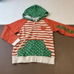 ANAP kidsフード付きアメリカントレーナー 120サイズ