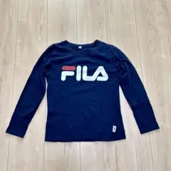FILA ネイビー キッズ長袖Tシャツ サイズ130