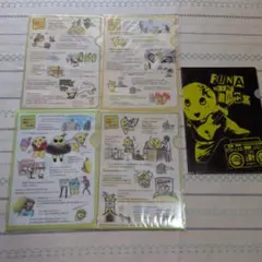 ふなっしーのクリアファイルセット A4サイズ 5枚