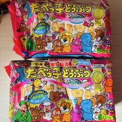 ギンビス たべっ子どうぶつ バター味 6袋入 2個セット