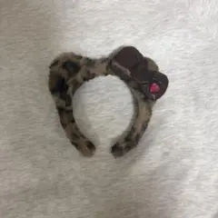 USJ キティちゃん ヒョウ柄 カチューシャ ユニバ