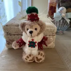 ダッフィー ストラップ付きぬいぐるみ 約10cm