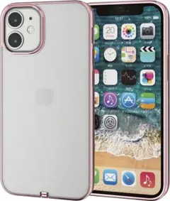 iPhone12 mini対応 ソフトTPUケース ピンク 未使用