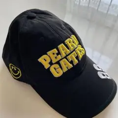 PEARLY GATES 黒キャップ フリーサイズ