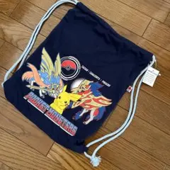 ポケットモンスター ナップザック ネイビー
