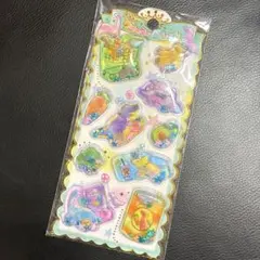 恐竜デザイン＊キラキラウォーターシール