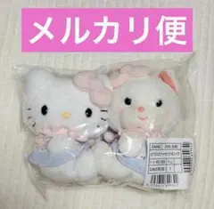 最終値下げ★キティ＆クリーミーねこ　吉德　レトロぬいぐるみ　マスコットホルダー