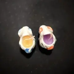 うさぎ ミニ キャンドル ハンドメイド ２個セット 未使用
