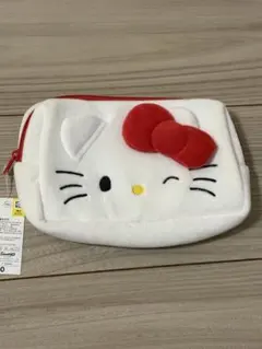 韓国限定 ダイソー ハローキティ ポーチ Lサイズ