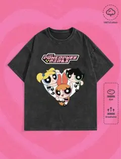 ROMWE パワパフガールズ Tシャツ