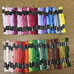 コスモ刺繍糸セット 25番　67色67本