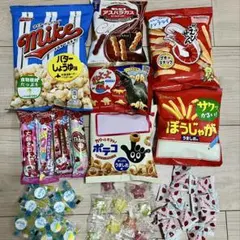 お得！❤️お菓子詰め合わせ　しみチョコ、ポップコーン、ポテコ、飴、ラムネ、駄菓子❤️のサムネイル