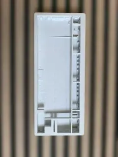 Wooting 80HE ホワイト亜鉛ケース（初期サンプル）