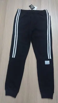 【新品タグ付】170cm 裏起毛 スウェットジョガーパンツ 黒