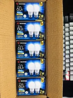 IRIS OHYAMA LED電球 60形 昼白色 10個セット #7のサムネイル
