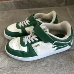 PUMA⭐️スニーカー グリーン（20センチ）