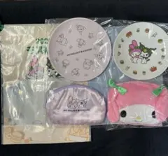 モスバーガー福袋　マイメロディ フェイスポーチ付きエコバッグ☆新品2026グッズ