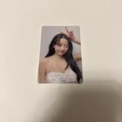 TWICE ジヒョDIVE 限定クリアトレカ