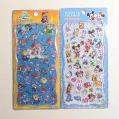 プチドロップステッカー ズートピア2 ミッキー＆フレンズ 2枚セット