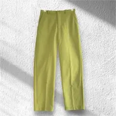 w closet ダブルクローゼット テーパードパンツ 黄緑 ピスタチオ Sのサムネイル